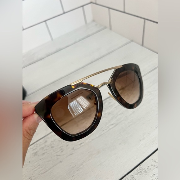 Prada Tortoise Frame Cat Eye Sunglasses main image 7